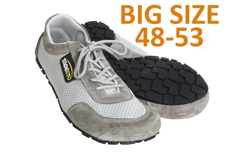 BIG SIZE Grey minimalist shoes | Tadeevo