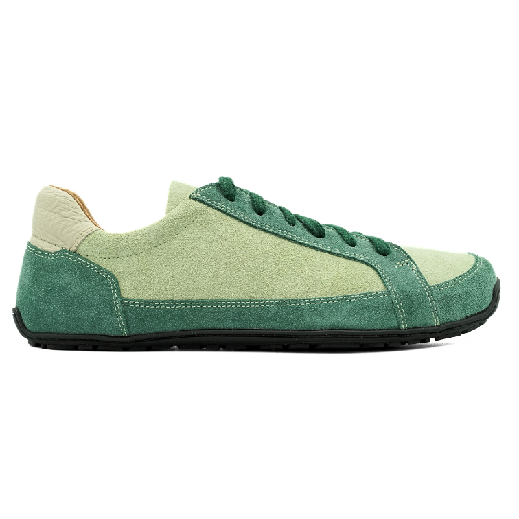 Mellow zielone sneakersy barefoot | Tadeevo
